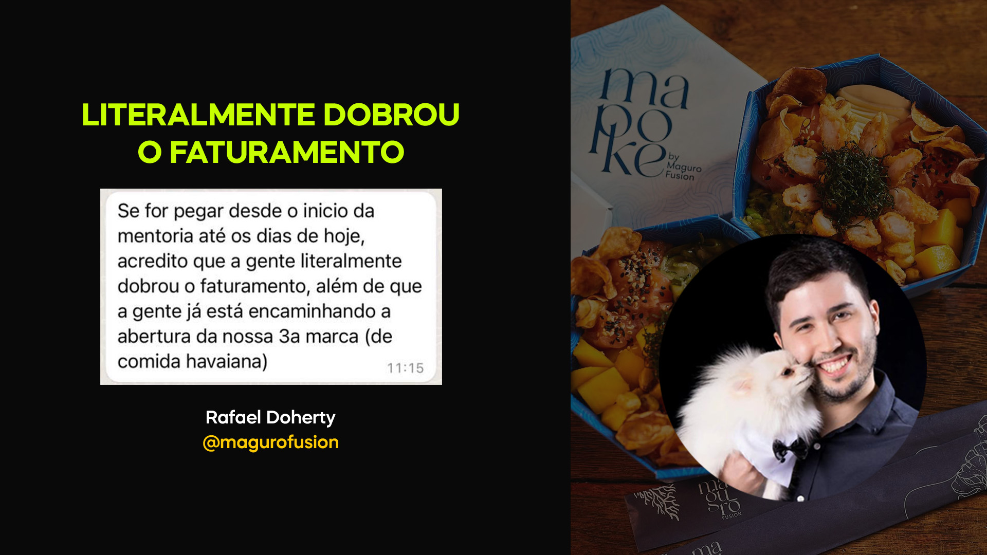 Depoimentos e resultados de clientes do Fábio Bindes